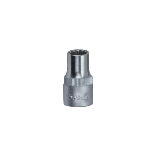 24P0M Spline Hand Socket- 1/4″ Drive