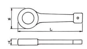 1501M/A- Slugging Ring Wrench