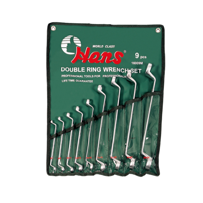 75° Double Ring Wrench Set- 1103M/A Double Ring Wrench 75° Offset