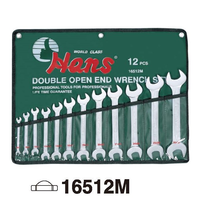 Double Open-End Wrench Set- 1151M/A Double Open-end Wrench