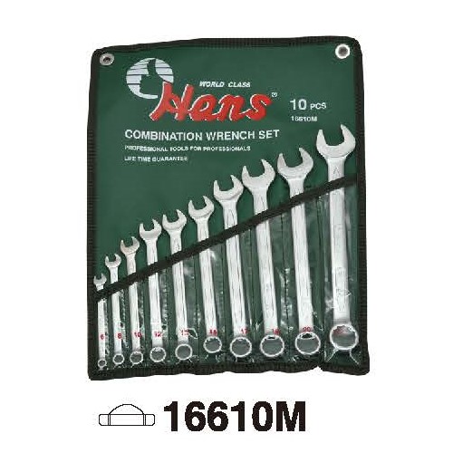 75° Double Ring Wrench Set- 1103M/A Double Ring Wrench 75° Offset