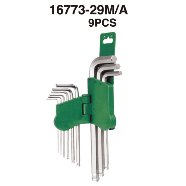 16773- Hex Key Wrench Set (Ball Point) (Long Arm)