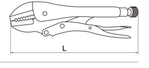 1806- Locking Plier- Standard Jaw- Heavy Duty