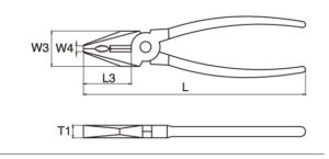 1825- Linesman Plier