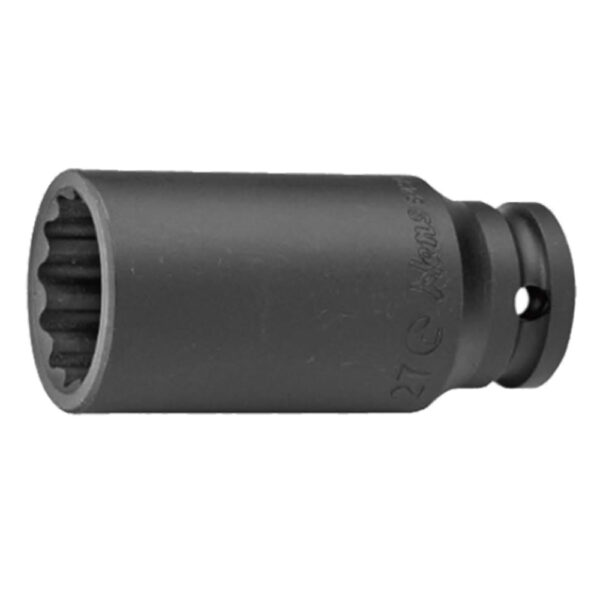 84302M- 1/2"Drive Deep Impact Socket - 12 Point