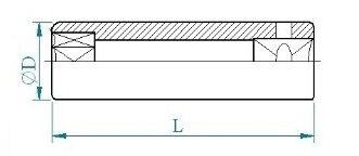 84304M/A Super Thin Wall Impact Socket -1/2" Drive