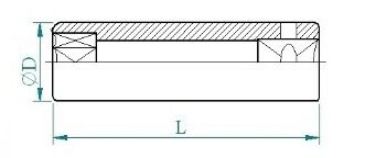 84304M/A Super Thin Wall Impact Socket -1/2" Drive