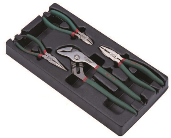 TT-12/ Engineer Pliers Set in 4 PCs (Plastic Tray)