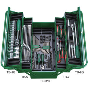 TTBK-111G Tote Tool Box in 111 PCs