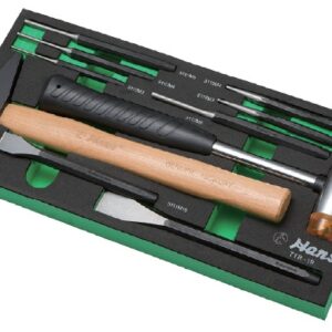 TTF-13R/ Punch, Chisel, Hammer Set in 9 PCs (EVA Foam)