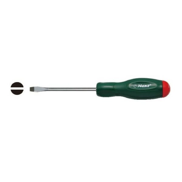 0311M- Screwdriver- Slotted Tip (Ergonomic PP Handle)