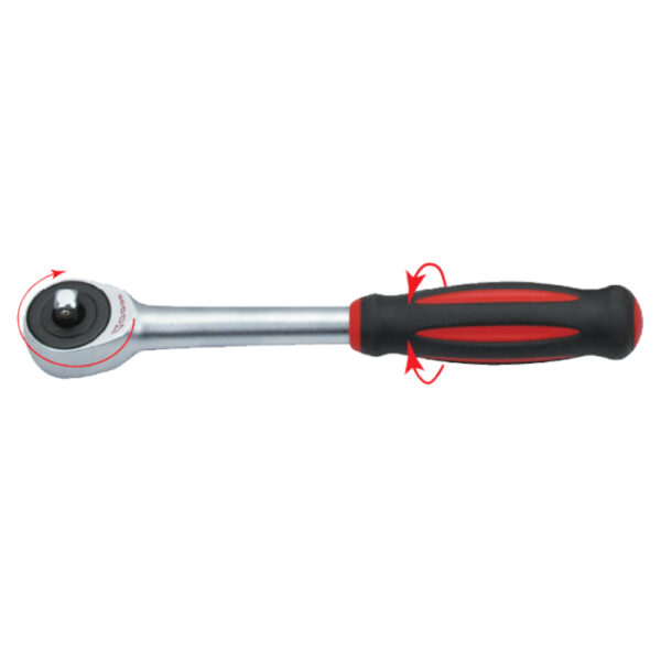 Reversible ratchet rotating handle