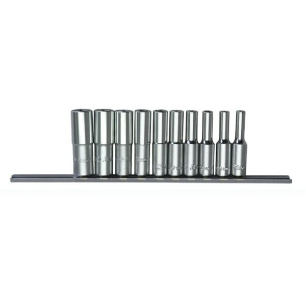 2610-2MD/AD- Deep Socket Set - 1/4" Drive- 10 Pcs