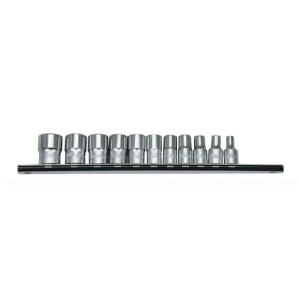 2611M/A- Hand Socket Set- 1/4" Drive- 11 Pcs