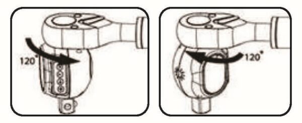 Digi-Torc Adaptor - 1/4, 3/8", 1/2"Drive