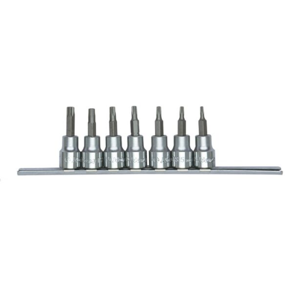 360255-7-Penta Star Bit Socket Set- 3/8" Drive- 7 Pcs