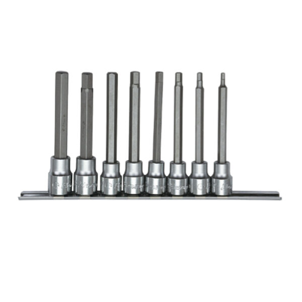 36026-48C- Hex Bit Socket Set- 3/8" Drive- 8 Pcs