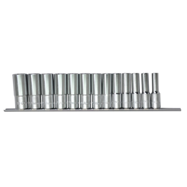 3613MD/AD-Deep Socket Set- 3/8" Drive- 13 Pcs