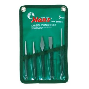 56110-5- Chisel Punch Set (5PCs in Pouch Bag)