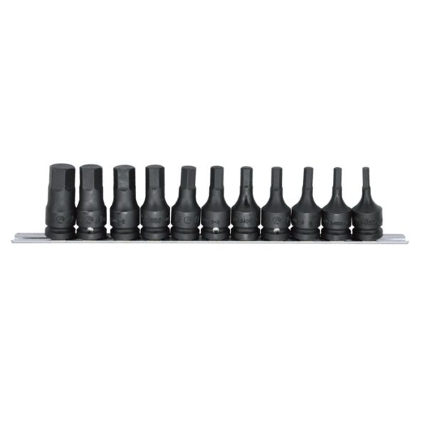 840162-11C-Impact Hexagon Socket Set(11PCs)-1/2" Drive