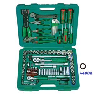 TK-158- Industrial Tool Kit 158 Pcs- 1/4", 1/2" Drive