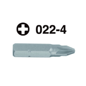 022-4- Hex Shank Screwdriver Bit- 5/16" Drive