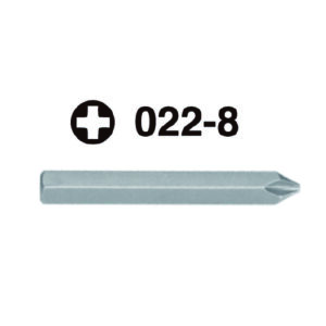 022-8- Hex Shank Screwdriver Bit- 5/16" Drive