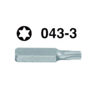 043-3- Hex Shank Screwdriver Bit