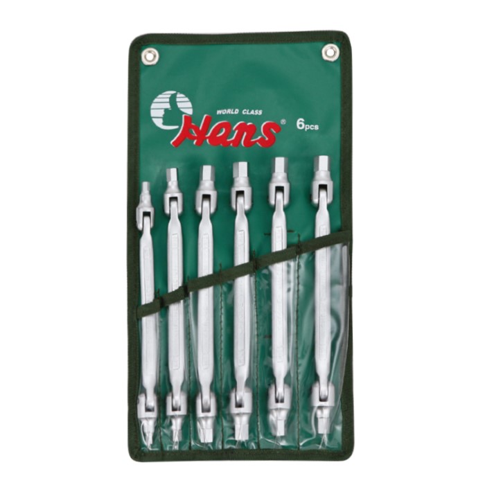 1146M- Double End Hex-Head Flex-Joint Wrench
