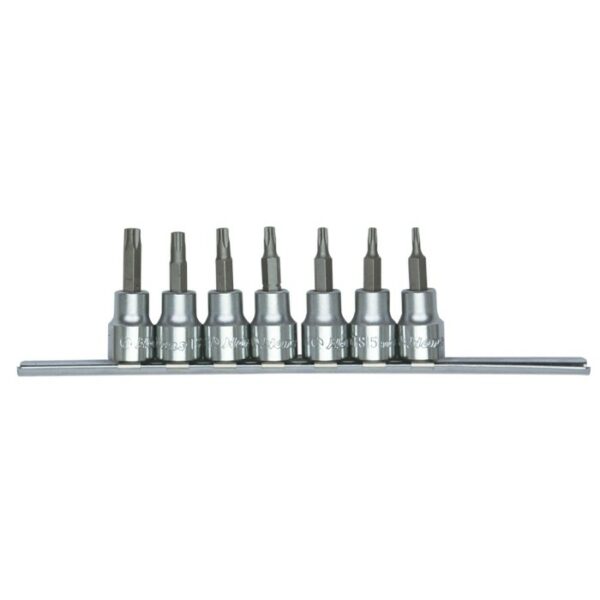 460255-7- Penta Star Bit Socket Set- 1/2" Drive- 7 Pcs