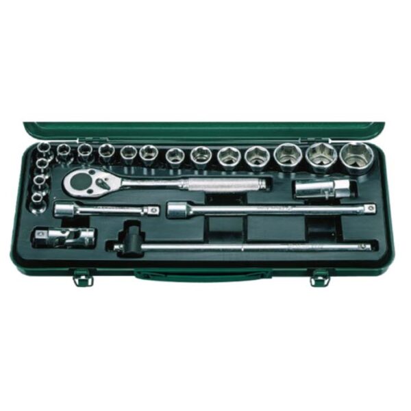 4621M- Socket Wrench Set- 1/2" Drive- 22 Pcs