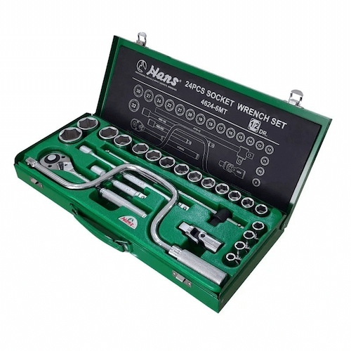 4624-6MT- Socket Wrench Set- 1/2" Drive- 24 Pcs