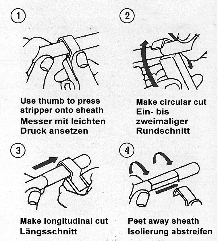 Wire Stripping Knife