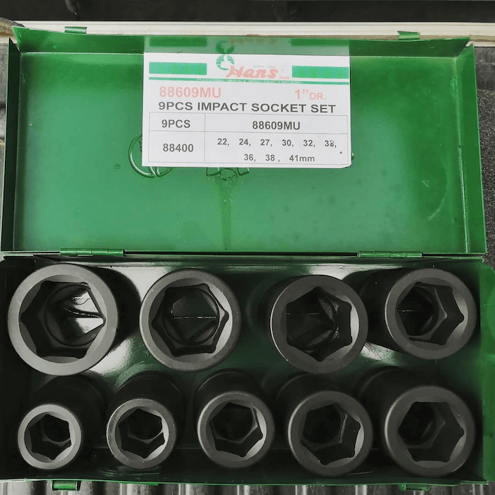 88609 Impact Socket Set