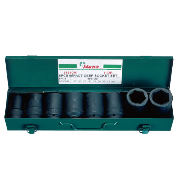 88610- Deep Impact Socket Set-(8PCs)-1" Drive