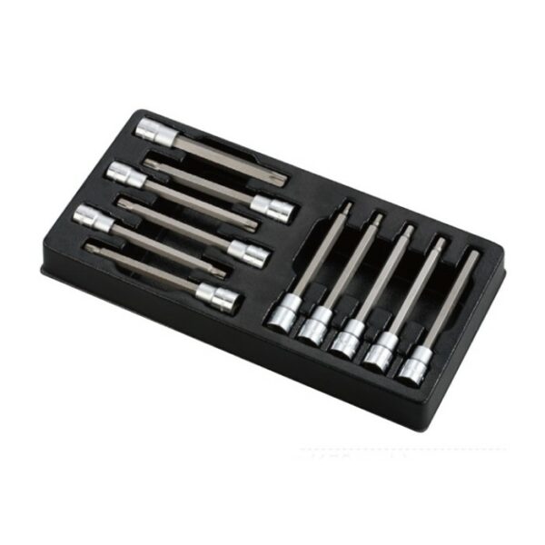 TT-46/ Bit Socket Set- 11 Pcs- 1/2" Drive