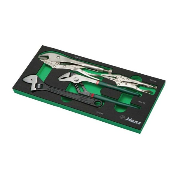 TTF-23R/ Plier and Adjustable Wrench Set- 4 Pcs