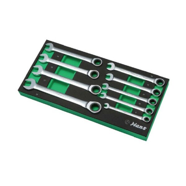 TTF-32R/ Open-End Gear Ring Wrench Set- 9 Pcs