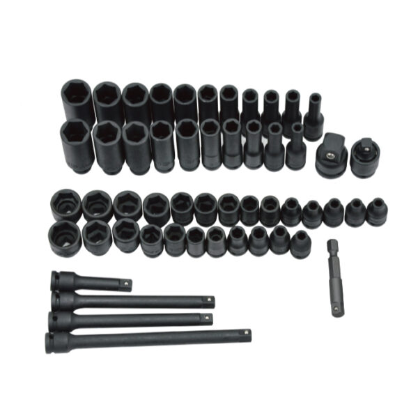 82653MA- Impact Socket Set-53PCs- 1/4"Drive