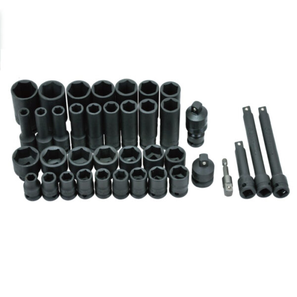 86338M- Impact Socket Set-38PCs- 3/8"Drive