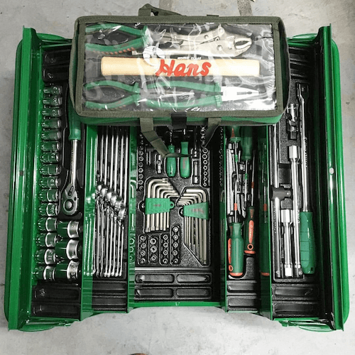 TTBK-116 Tote Tool Box in 116 PCs